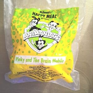 McDonald's Animaniacs Pinky And The Brain Mobile 1993 Happy Meal Toy